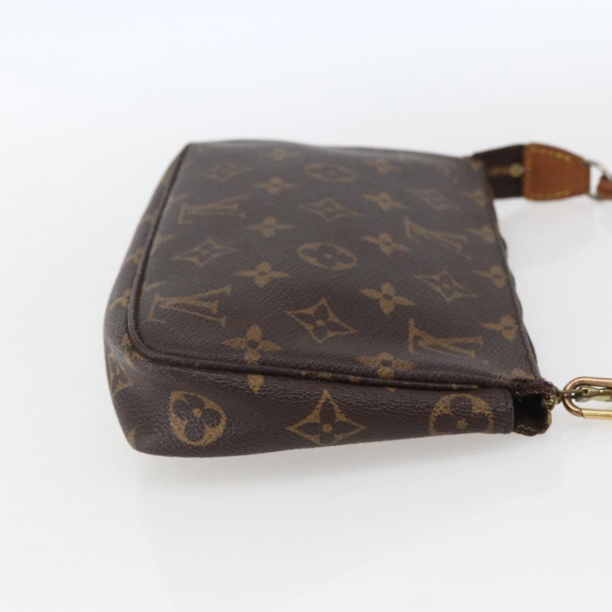 LOUIS VUITTON Monogram Pochette Accessoires Pouch M51980 LV Auth mr1809