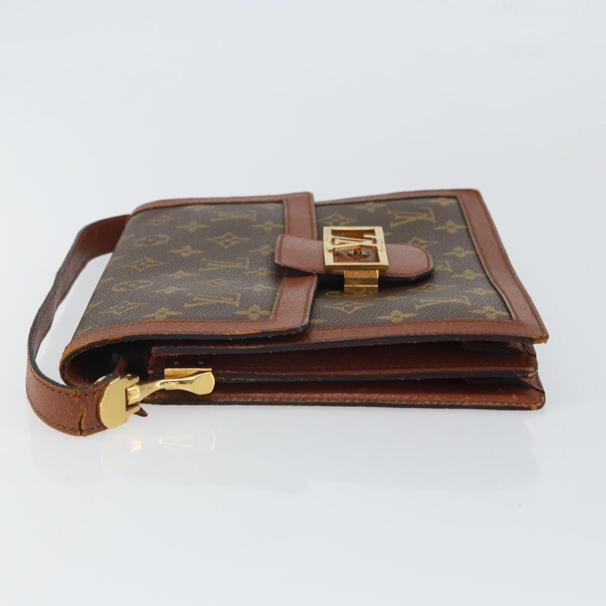 LOUIS VUITTON Monogram Sac Dauphine Shoulder Bag M51410 LV Auth mr1812