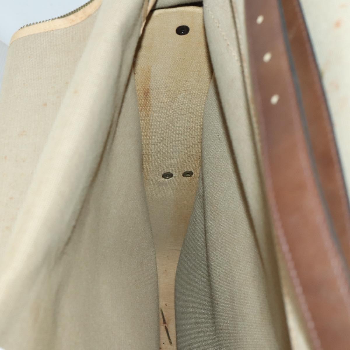 FENDI Zucca Canvas Garment Cover Brown Black gold Auth mr1832