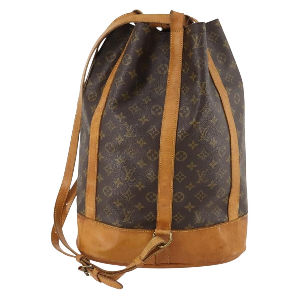 LOUIS VUITTON Monogram Randonnee GM Shoulder Bag M42244 LV Auth mr1862