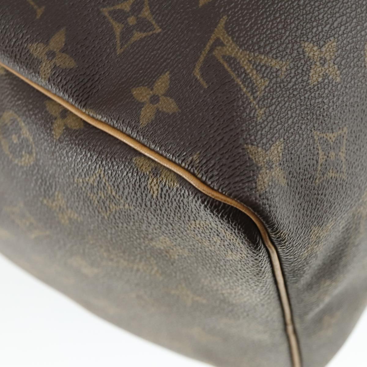 LOUIS VUITTON Monogram Keepall 45 Boston Bag M41428 LV Auth mr1913