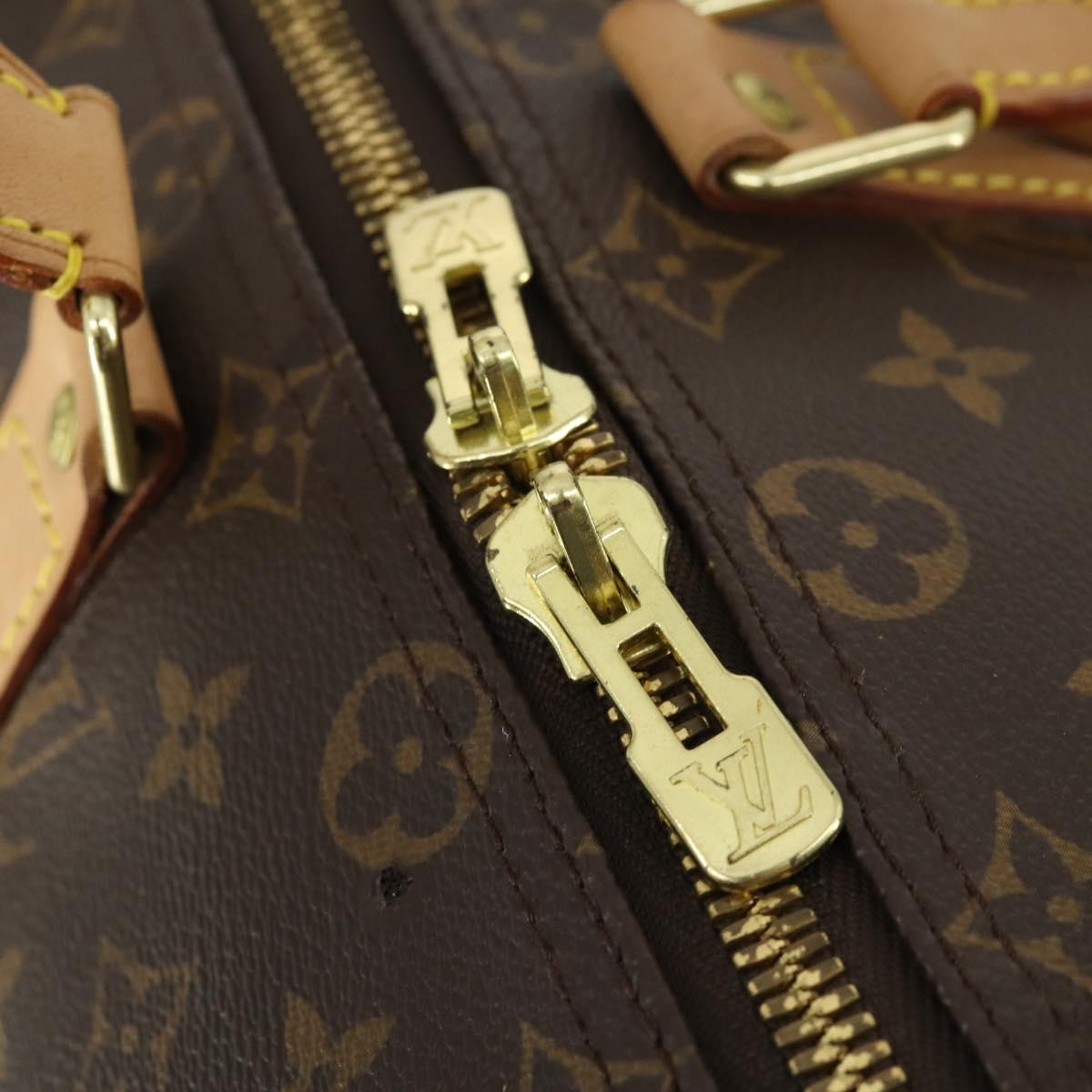 LOUIS VUITTON Monogram Keepall 45 Boston Bag M41428 LV Auth mr1913