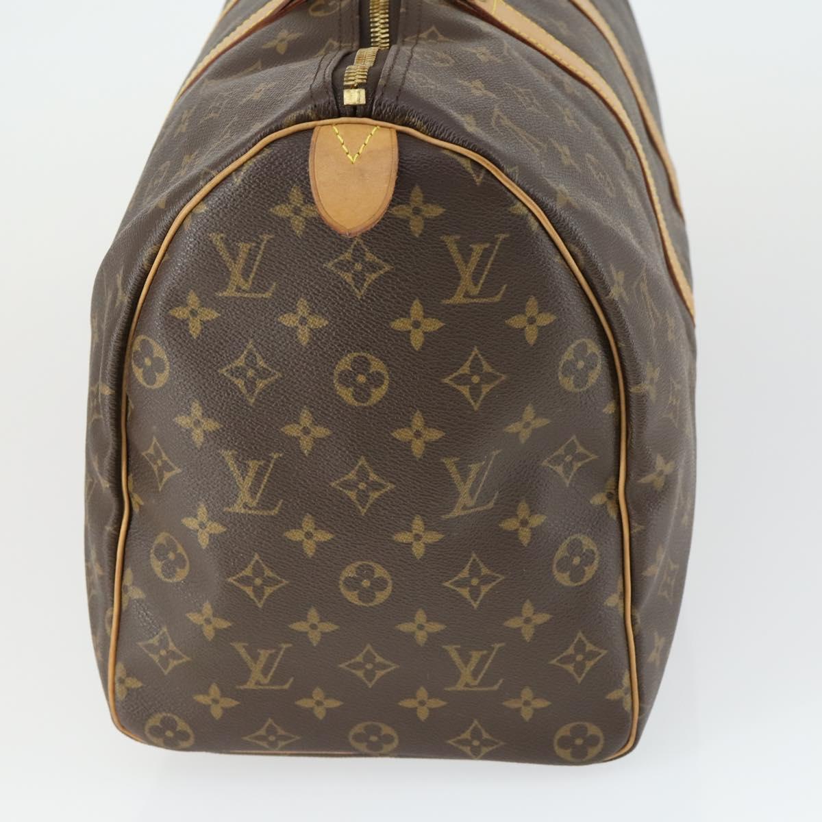 LOUIS VUITTON Monogram Keepall 45 Boston Bag M41428 LV Auth mr1913