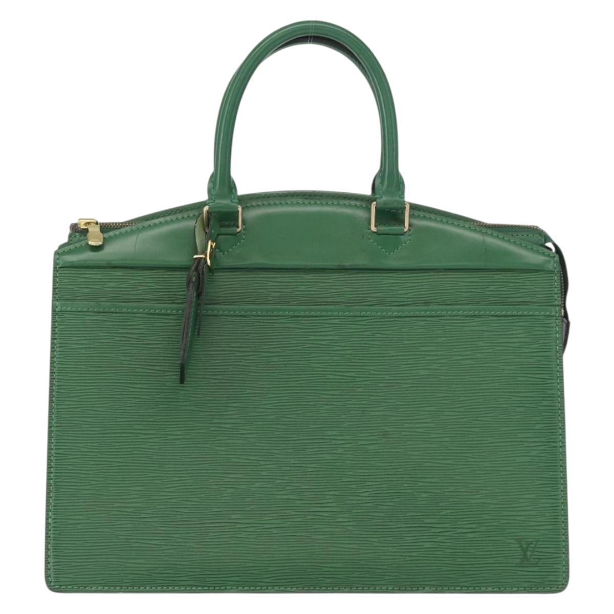 LOUIS VUITTON Epi Riviera Hand Bag Green M48184 LV Auth mr1931