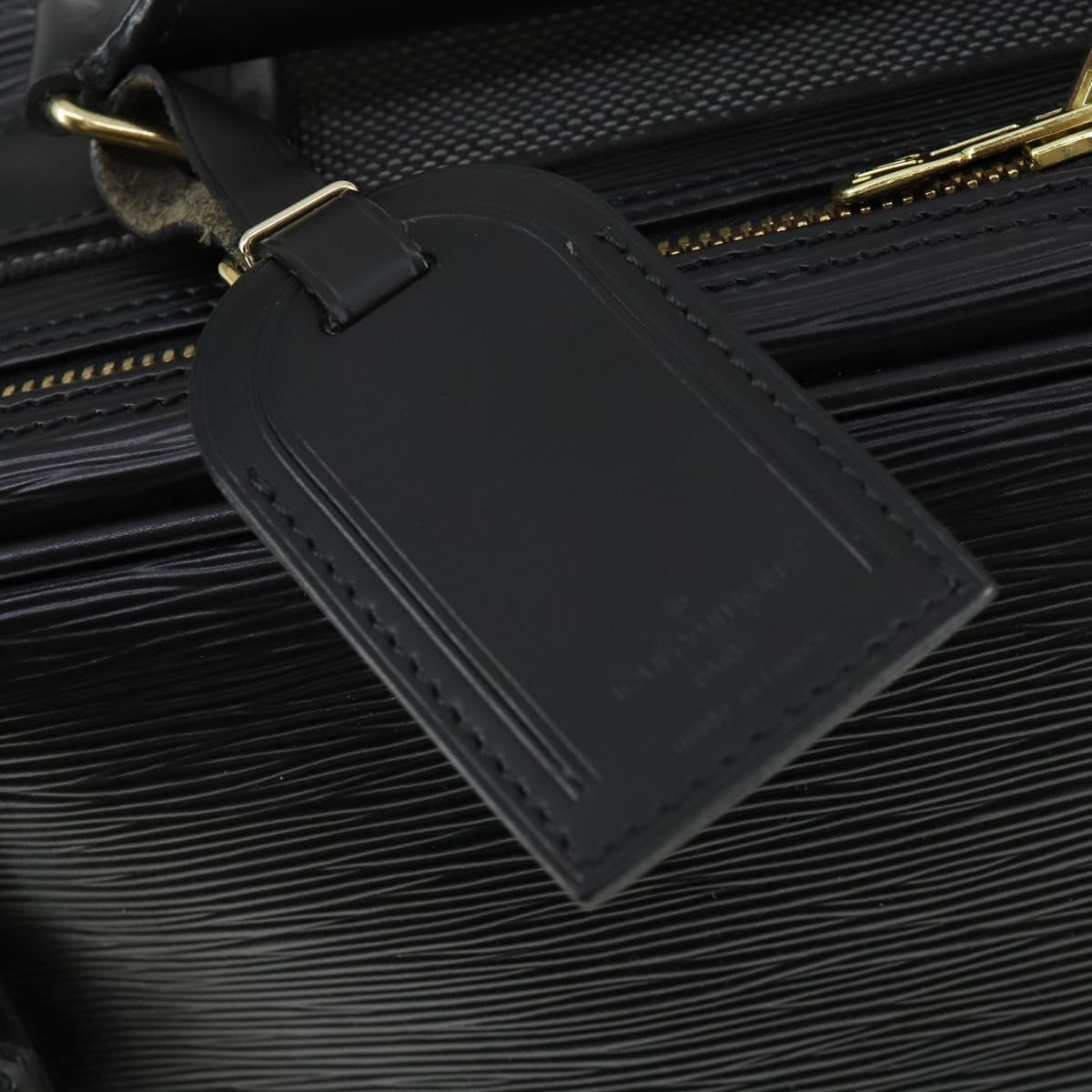 LOUIS VUITTON Epi Satellite 53 Trunk SPO Black LV Auth mr1937V