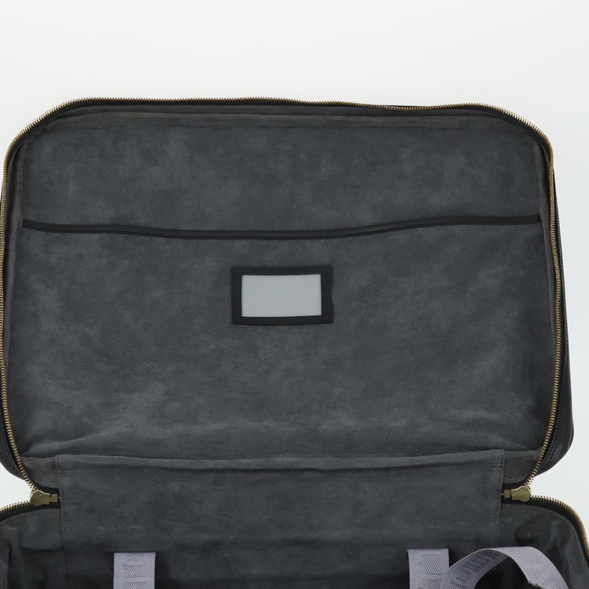 LOUIS VUITTON Epi Satellite 53 Trunk SPO Black LV Auth mr1937V