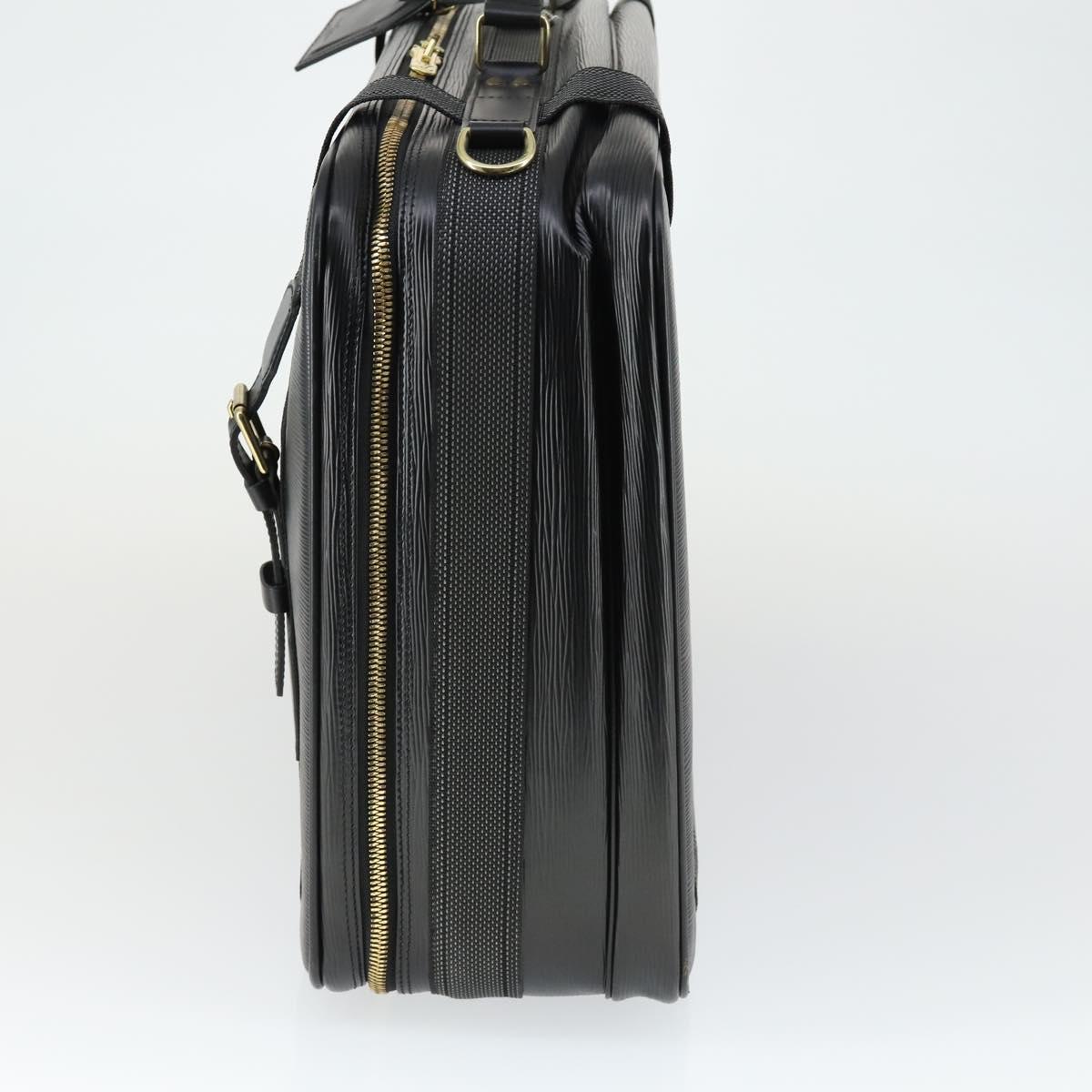 LOUIS VUITTON Epi Satellite 53 Trunk SPO Black LV Auth mr1937V