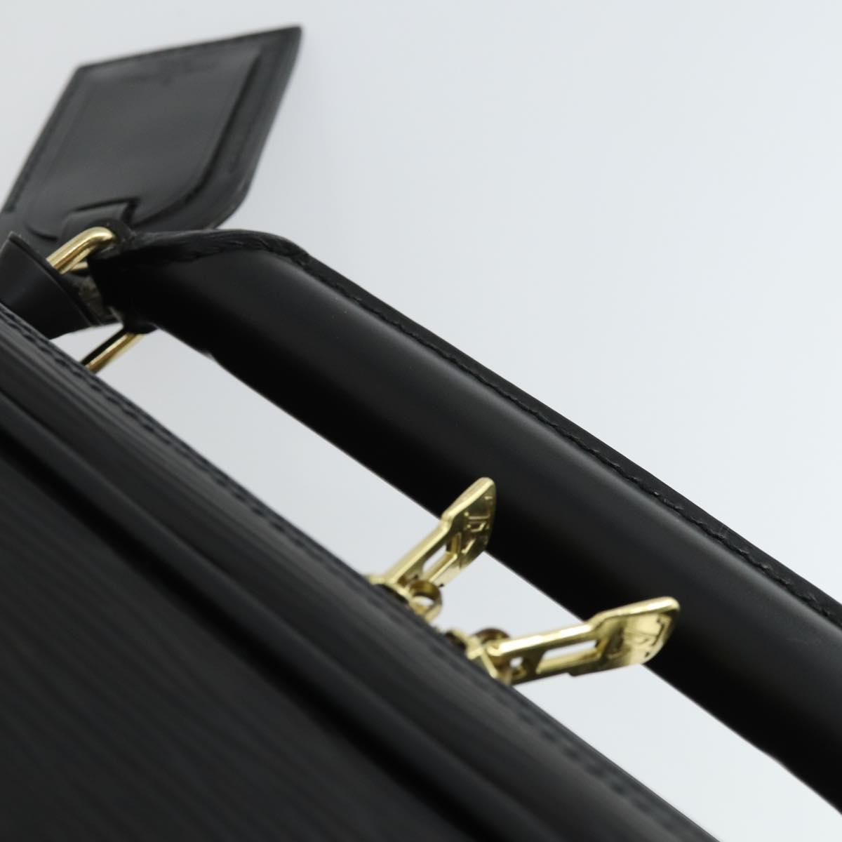 LOUIS VUITTON Epi Satellite 53 Trunk SPO Black LV Auth mr1937V