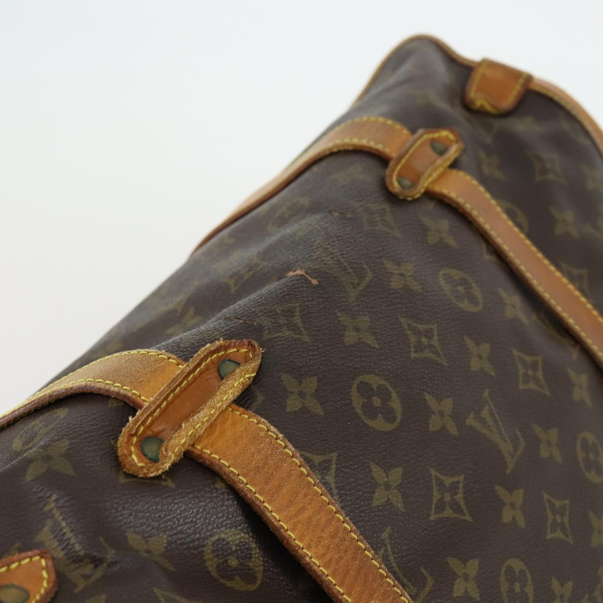 LOUIS VUITTON Monogram Saumur 43 Shoulder Bag M42252 LV Auth mr1947