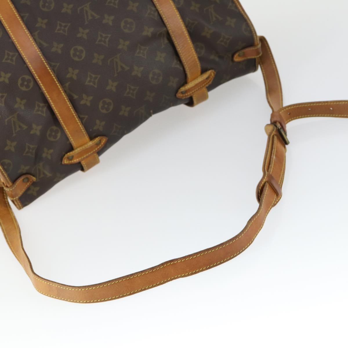 LOUIS VUITTON Monogram Saumur 43 Shoulder Bag M42252 LV Auth mr1947