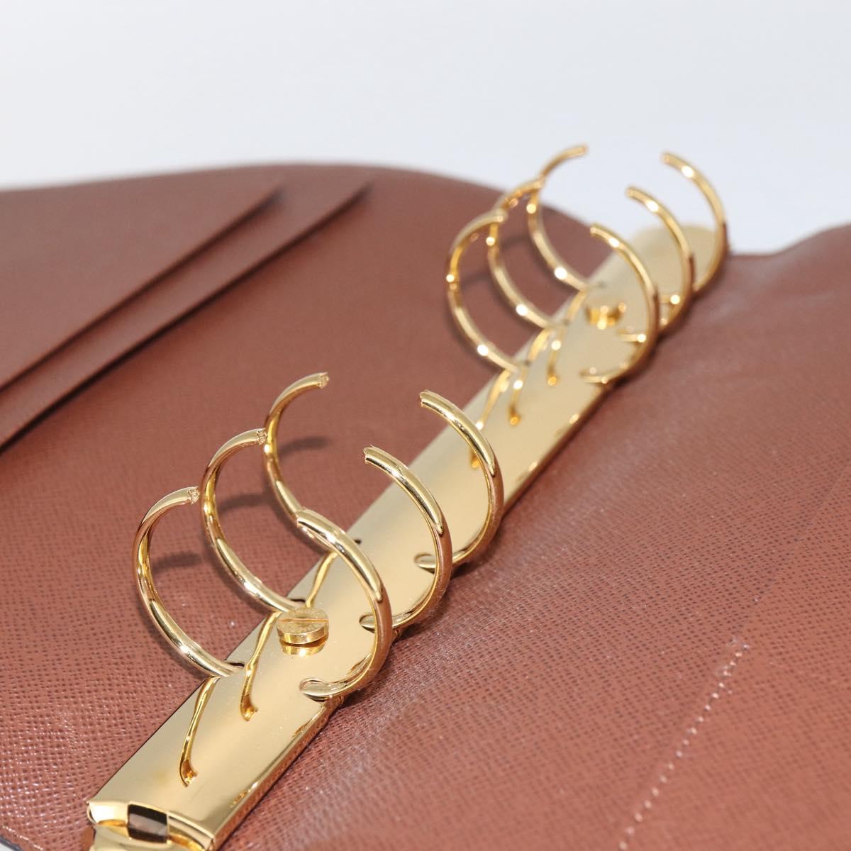 LOUIS VUITTON Monogram Agenda GM Day Planner Cover R20106 LV Auth mr1968V