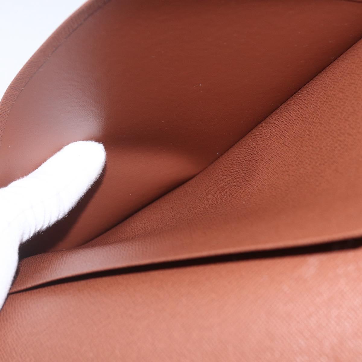 LOUIS VUITTON Monogram Agenda GM Day Planner Cover R20106 LV Auth mr1968V