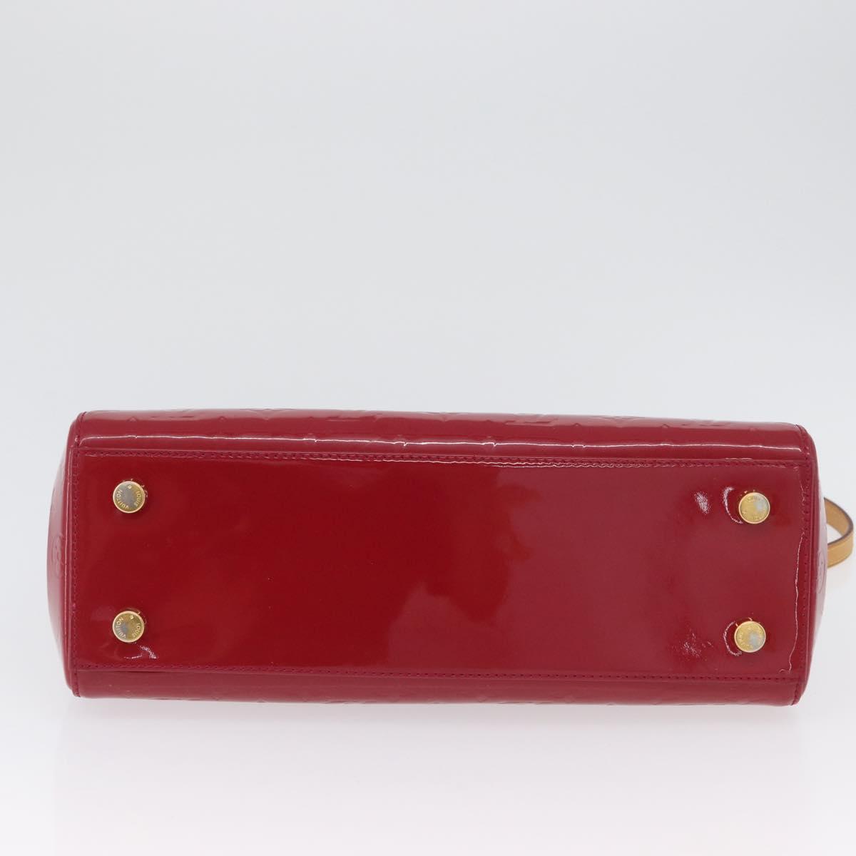 LOUIS VUITTON Monogram Vernis Blair MM Bag 2way Rose Andian M91798 Auth mr1990