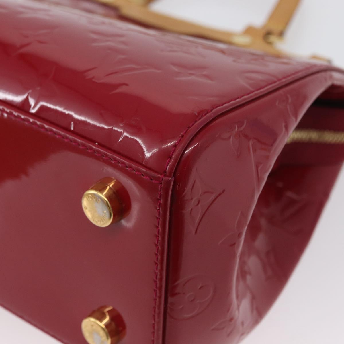 LOUIS VUITTON Monogram Vernis Blair MM Bag 2way Rose Andian M91798 Auth mr1990