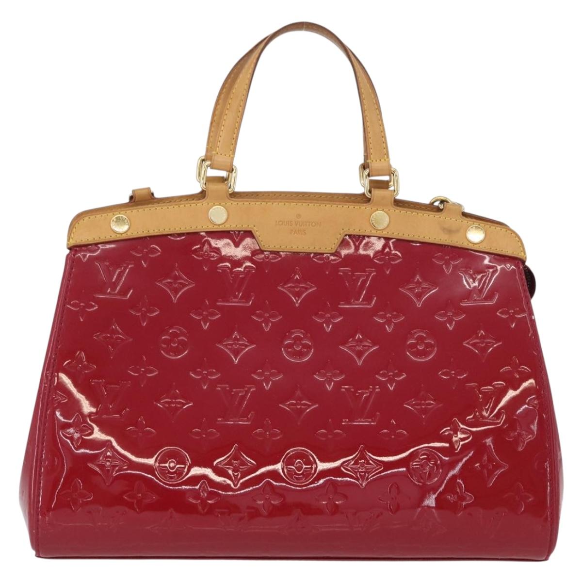 LOUIS VUITTON Monogram Vernis Blair MM Bag 2way Rose Andian M91798 Auth mr1990