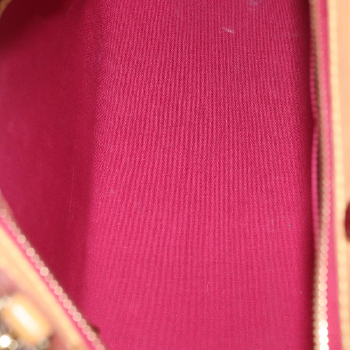 LOUIS VUITTON Monogram Vernis Blair MM Bag 2way Rose Andian M91798 Auth mr1990
