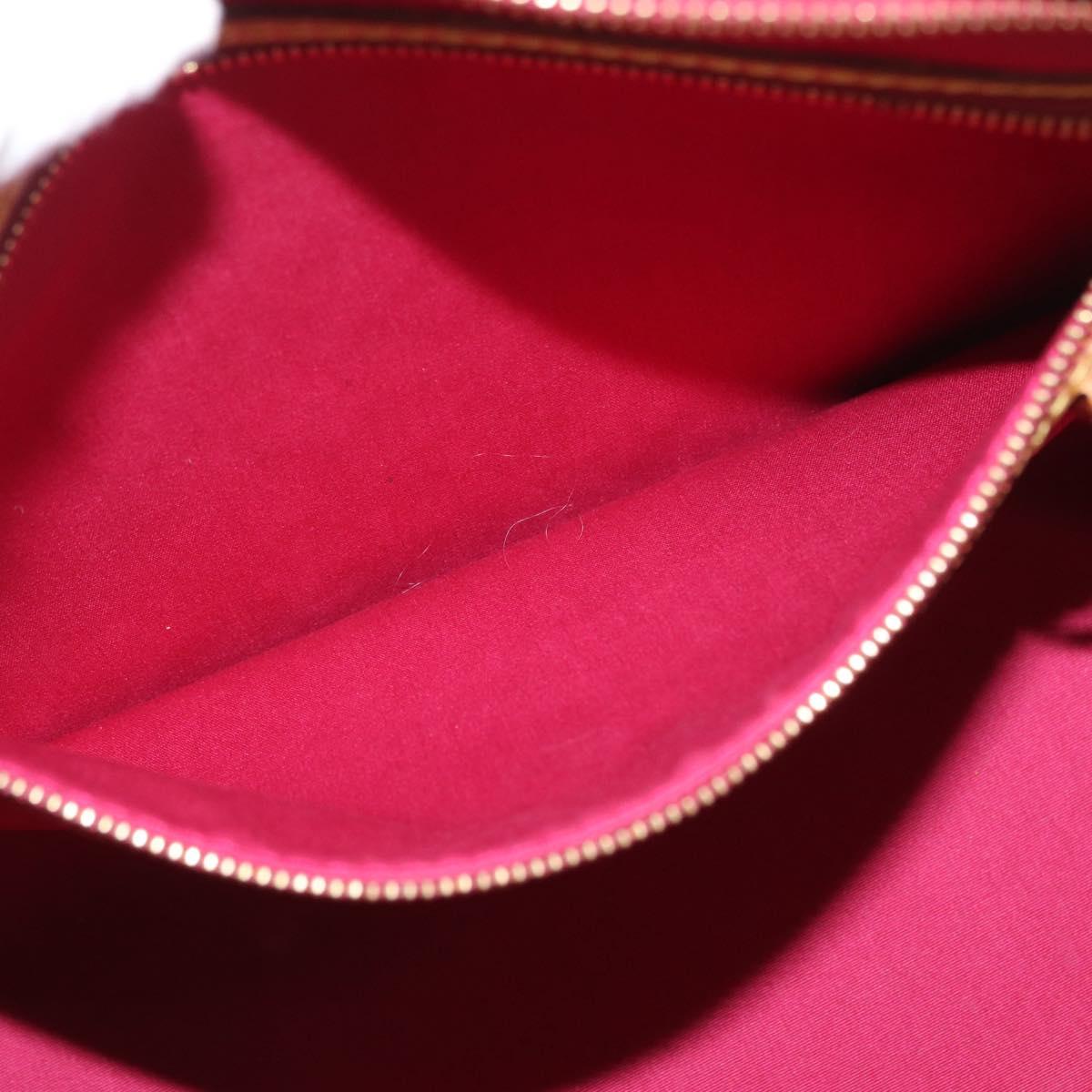 LOUIS VUITTON Monogram Vernis Blair MM Bag 2way Rose Andian M91798 Auth mr1990