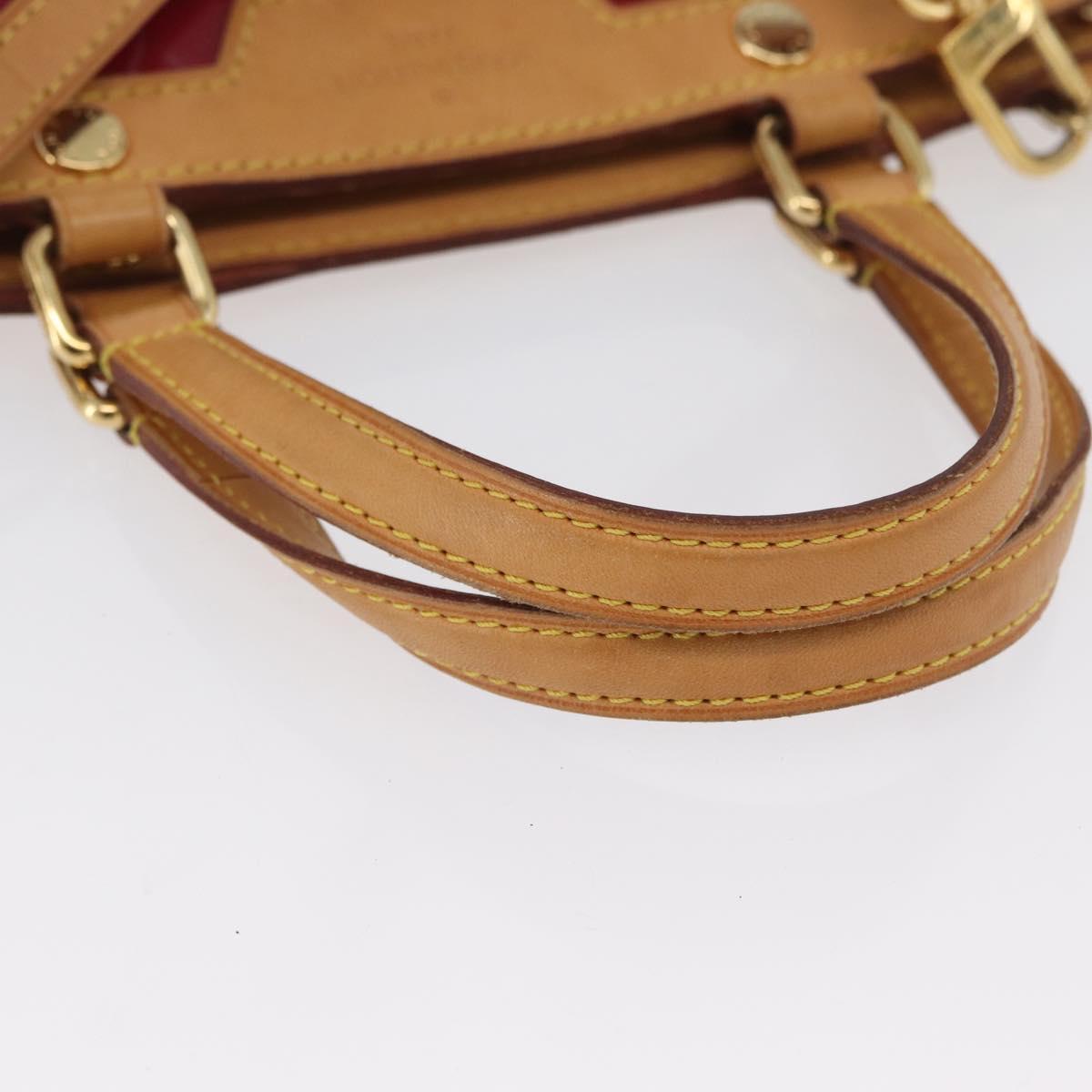 LOUIS VUITTON Monogram Vernis Blair MM Bag 2way Rose Andian M91798 Auth mr1990