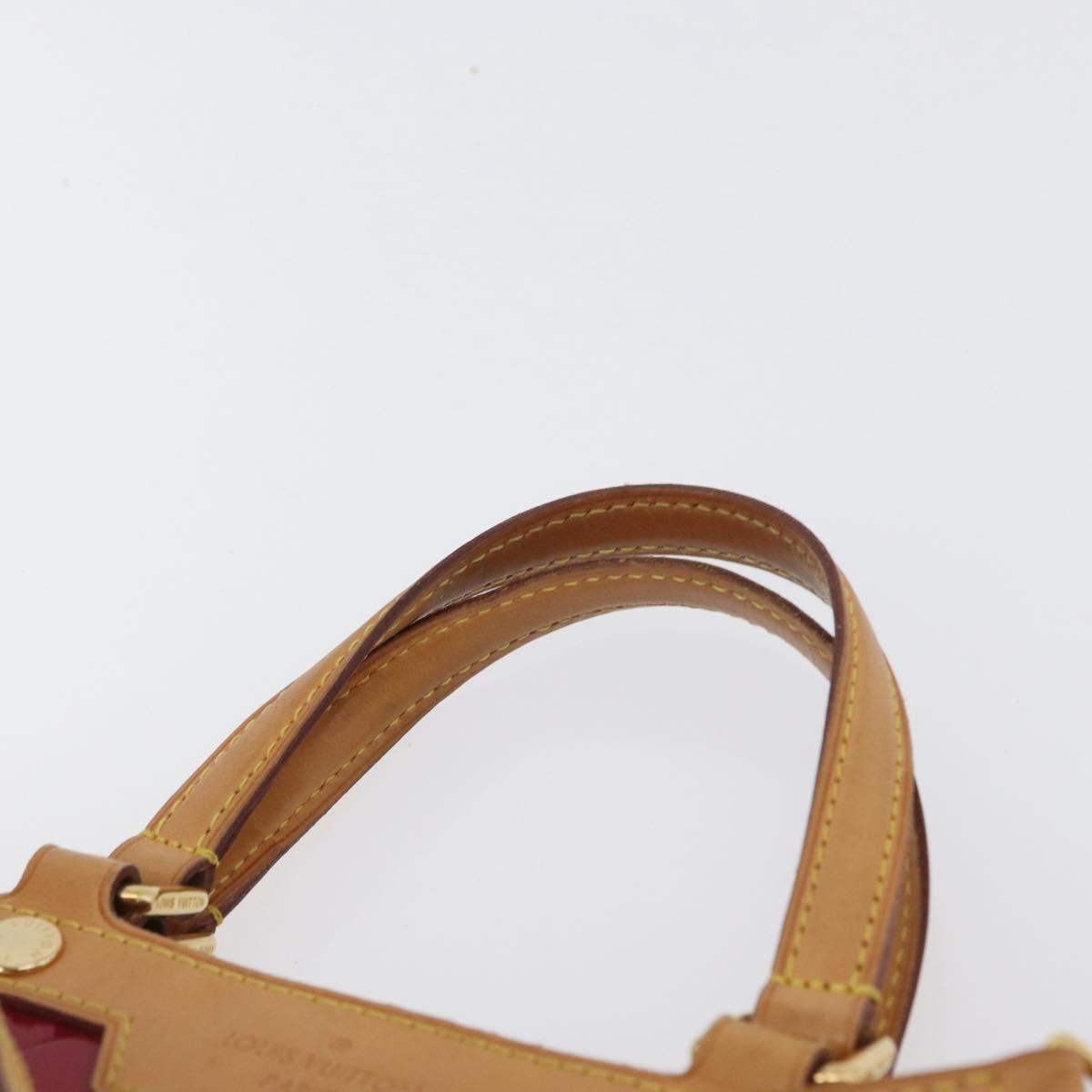 LOUIS VUITTON Monogram Vernis Blair MM Bag 2way Rose Andian M91798 Auth mr1990