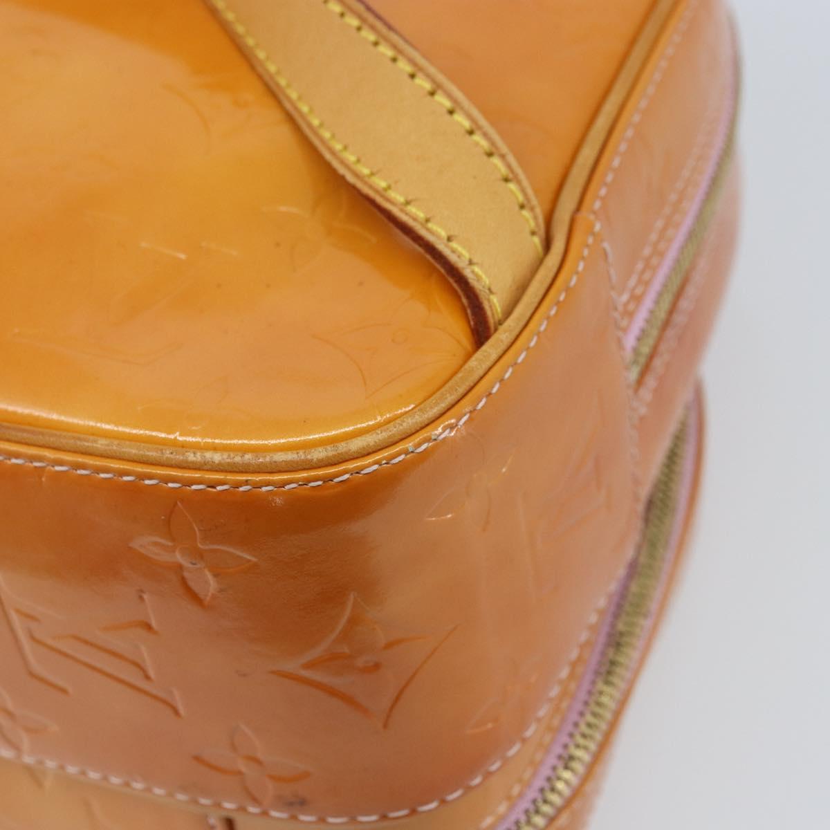 LOUIS VUITTON Monogram Vernis Marley Backpack Pink M91039 LV Auth mr1994