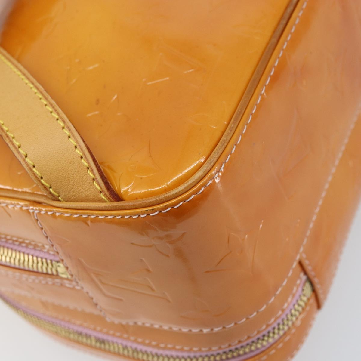 LOUIS VUITTON Monogram Vernis Marley Backpack Pink M91039 LV Auth mr1994