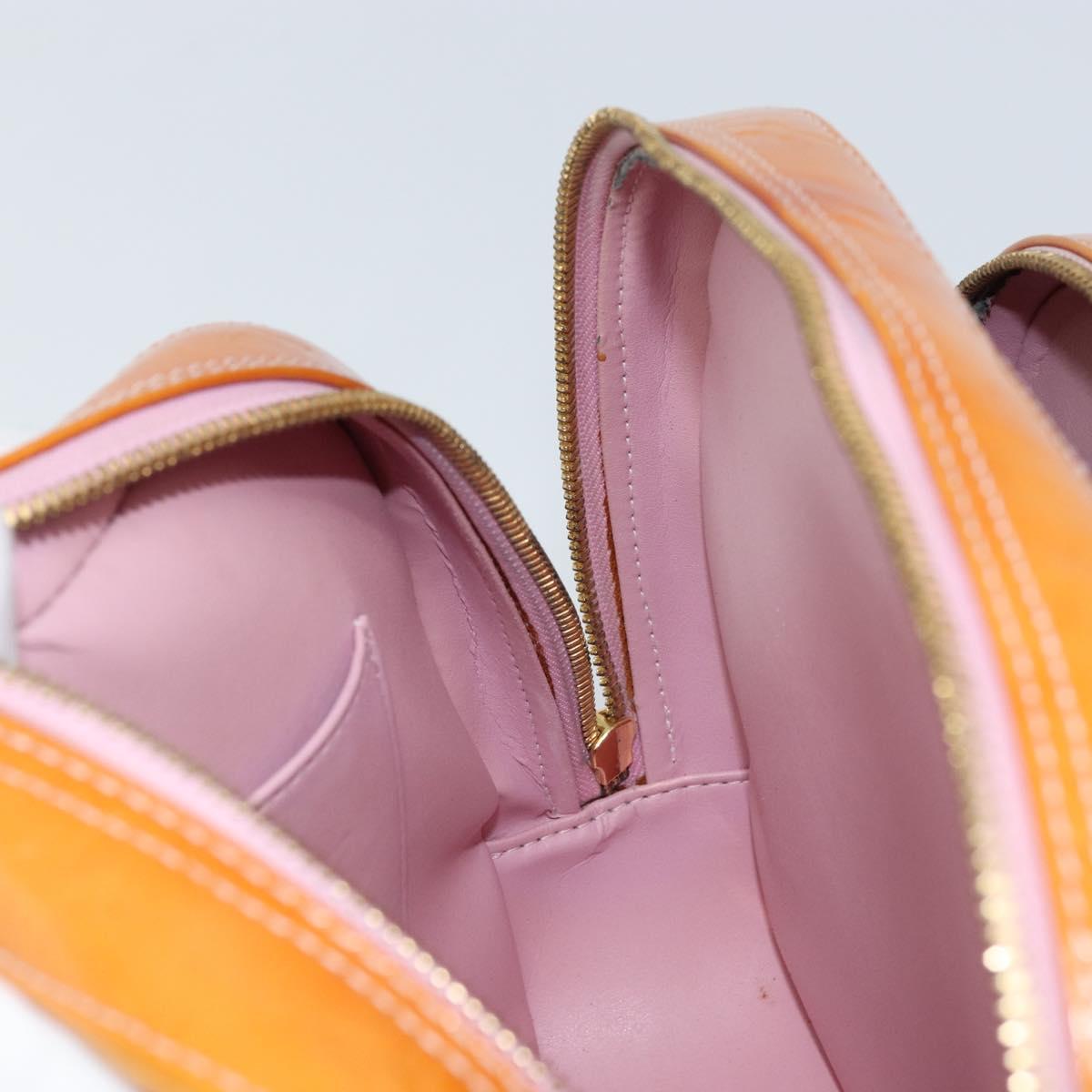 LOUIS VUITTON Monogram Vernis Marley Backpack Pink M91039 LV Auth mr1994
