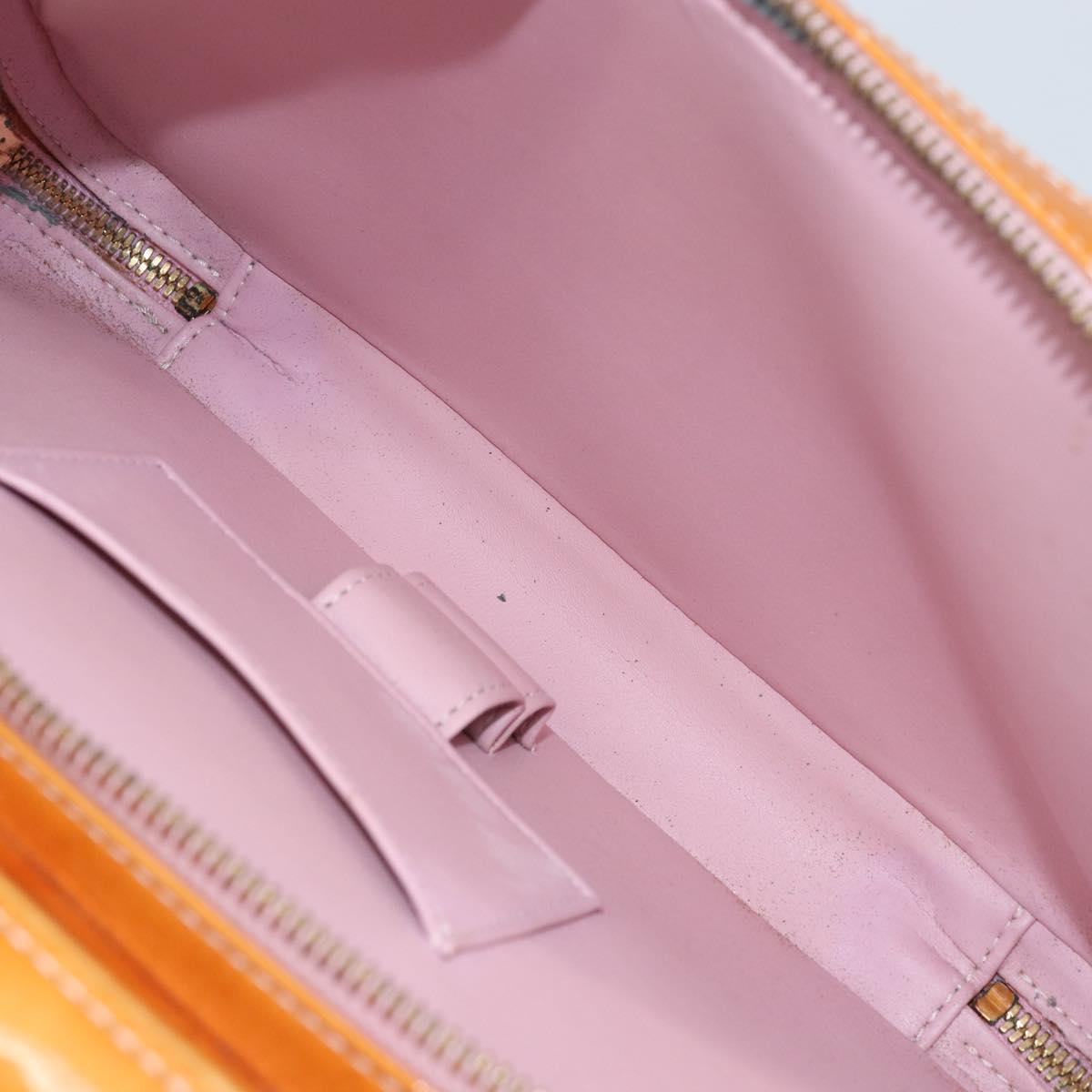 LOUIS VUITTON Monogram Vernis Marley Backpack Pink M91039 LV Auth mr1994