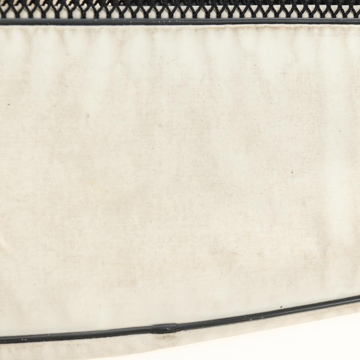 CHANEL Shoulder Bag Vinyl White CC Auth mr2043