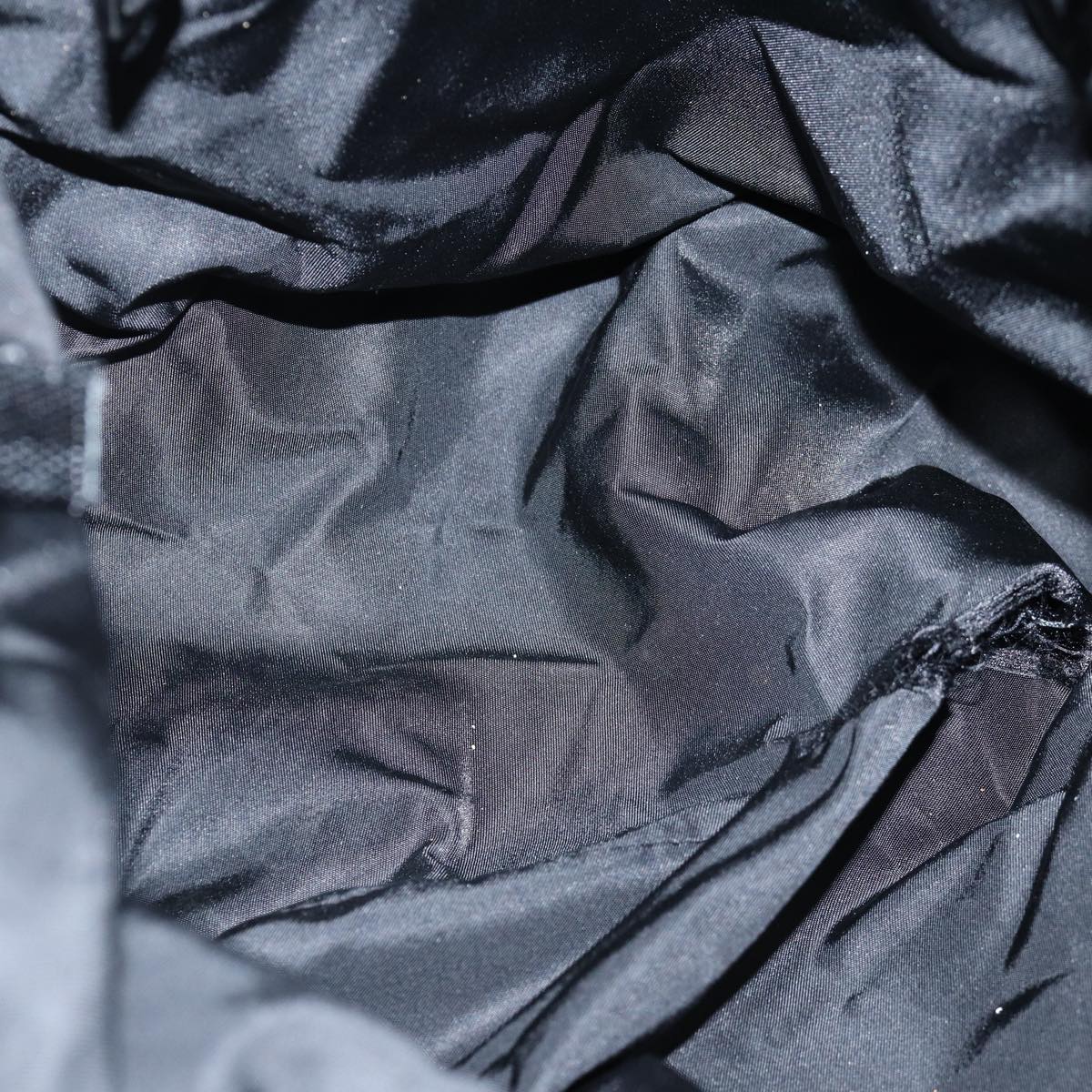 PRADA Hand Bag Nylon 2way Black Auth mr207