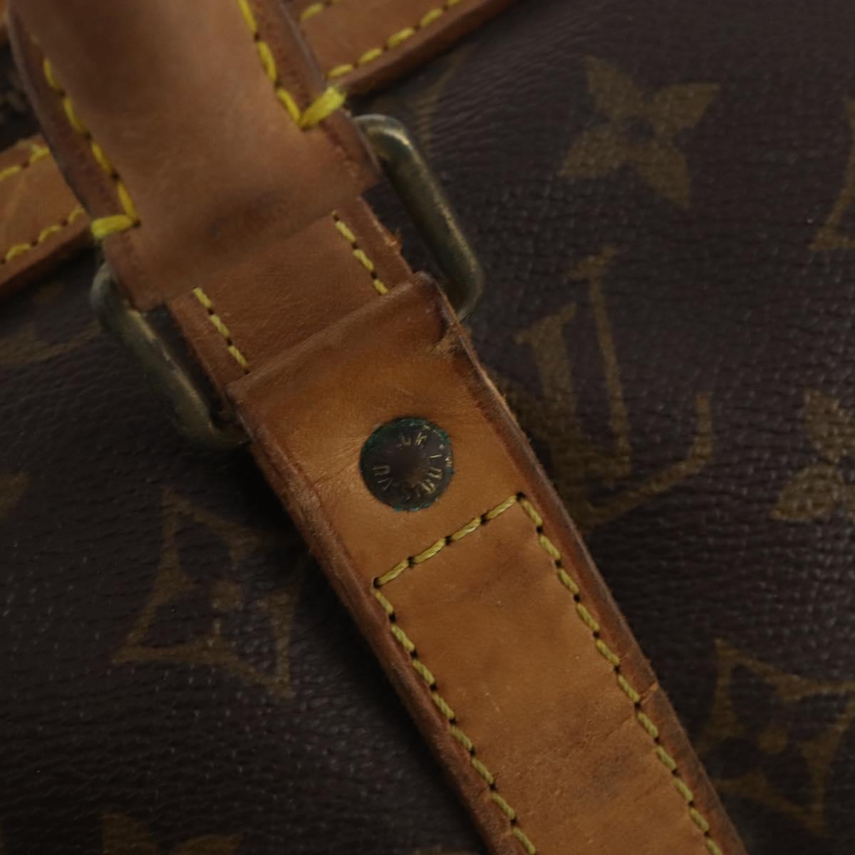 LOUIS VUITTON Monogram Sac Sports Boston Bag M41444 LV Auth mr2092