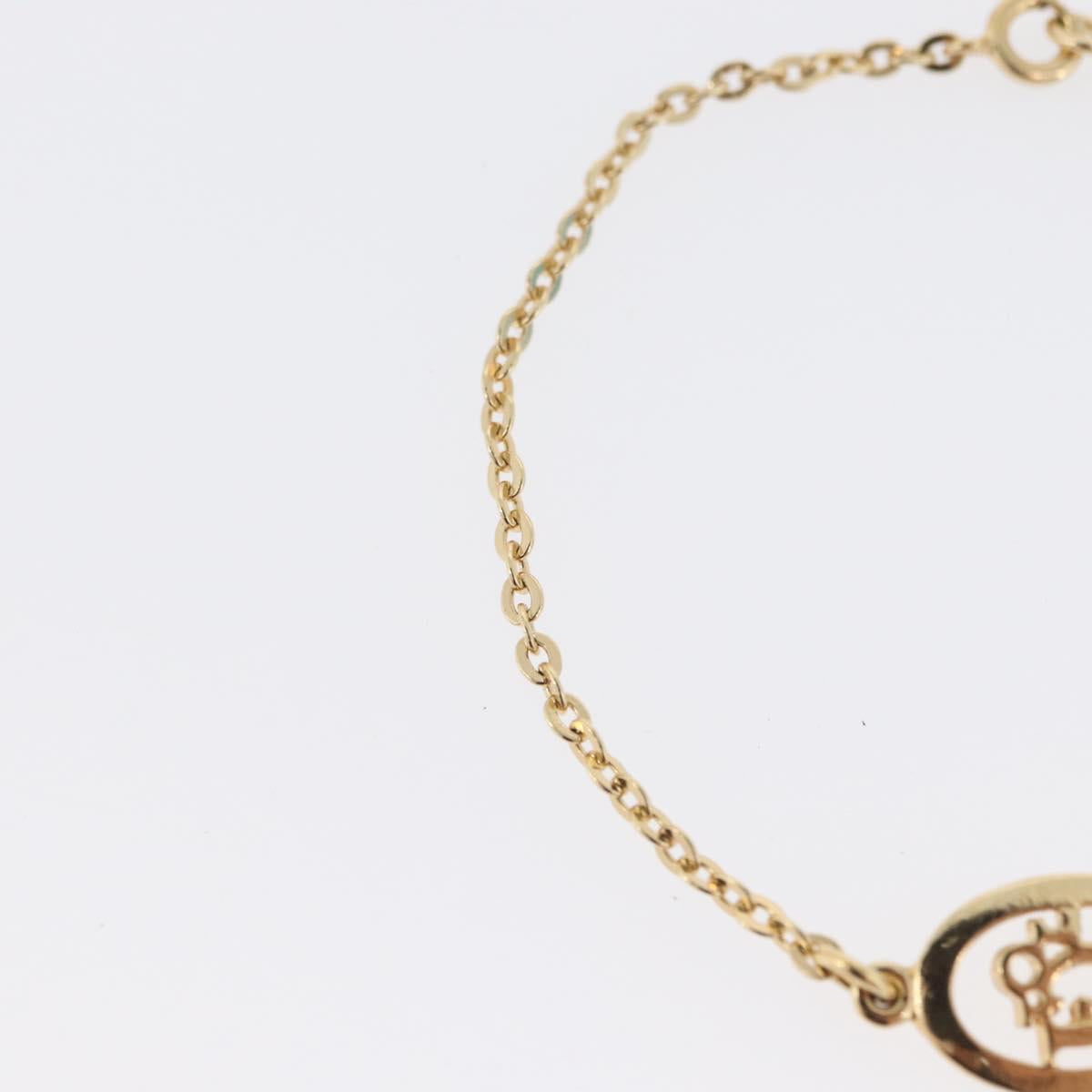 Christian Dior Bracelet metal Gold Auth mr2098