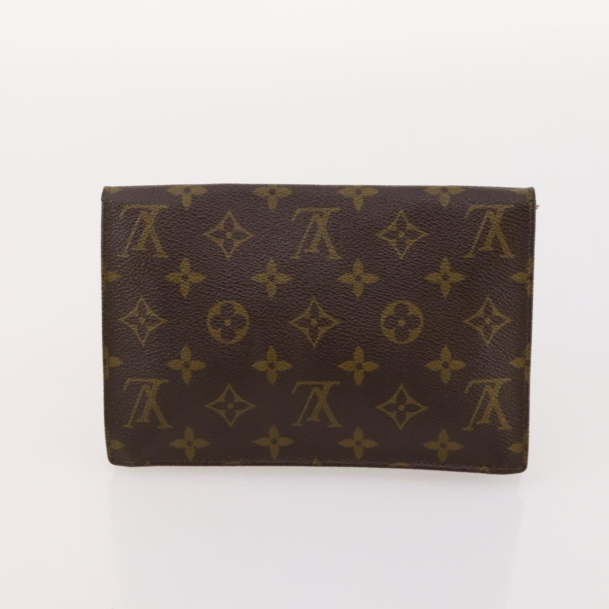 LOUIS VUITTON Monogram Clutch Bag 4 Set LV Auth mr2115
