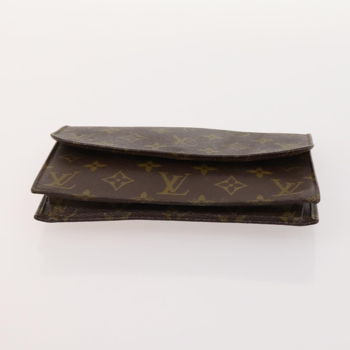 LOUIS VUITTON Monogram Clutch Bag 4 Set LV Auth mr2115