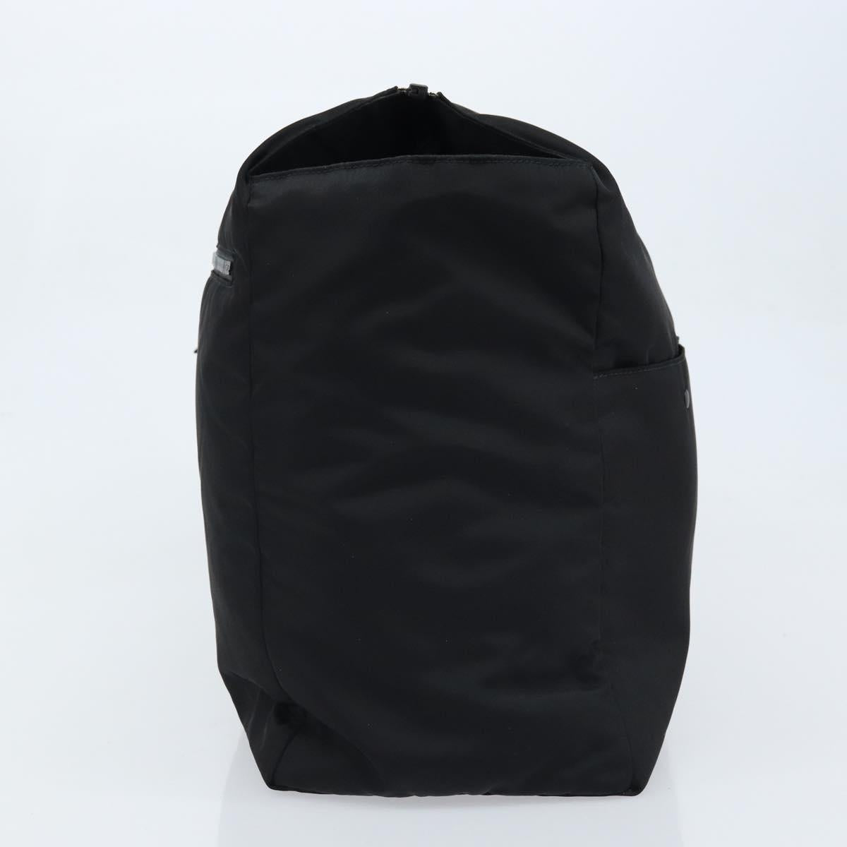 BOTTEGA VENETA Clutch Bag Nylon Black Auth mr2132