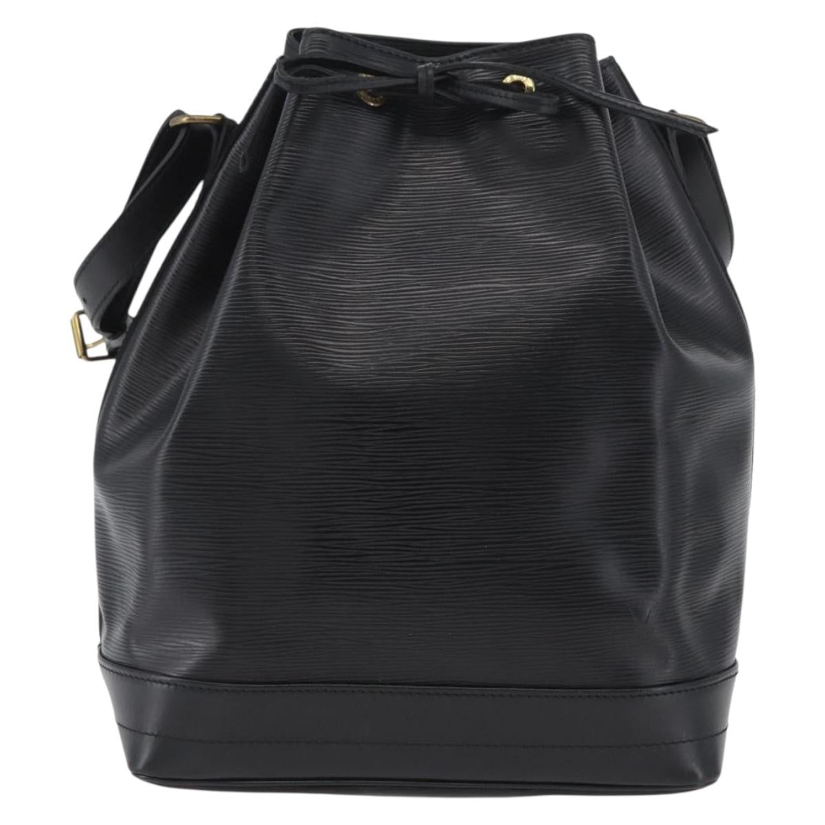 LOUIS VUITTON Epi Noe Shoulder Bag Black M44002 LV Auth mr2136A