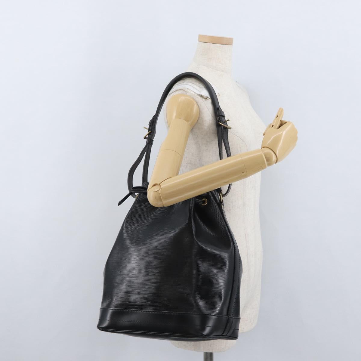 LOUIS VUITTON Epi Noe Shoulder Bag Black M44002 LV Auth mr2136A