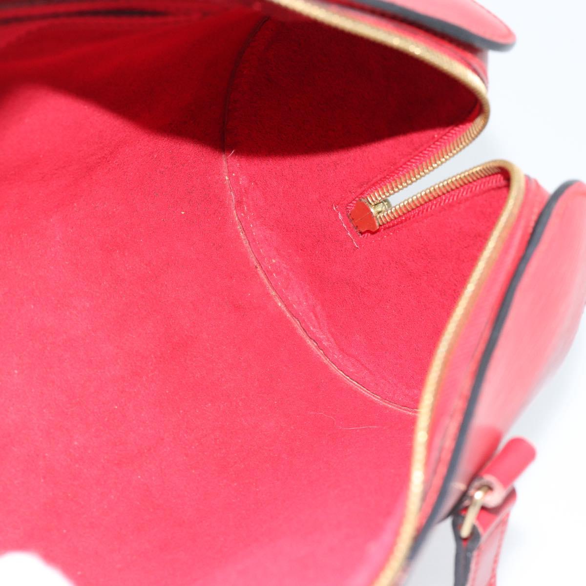 LOUIS VUITTON Epi Soufflot Hand Bag Red M52227 LV Auth mr2144A