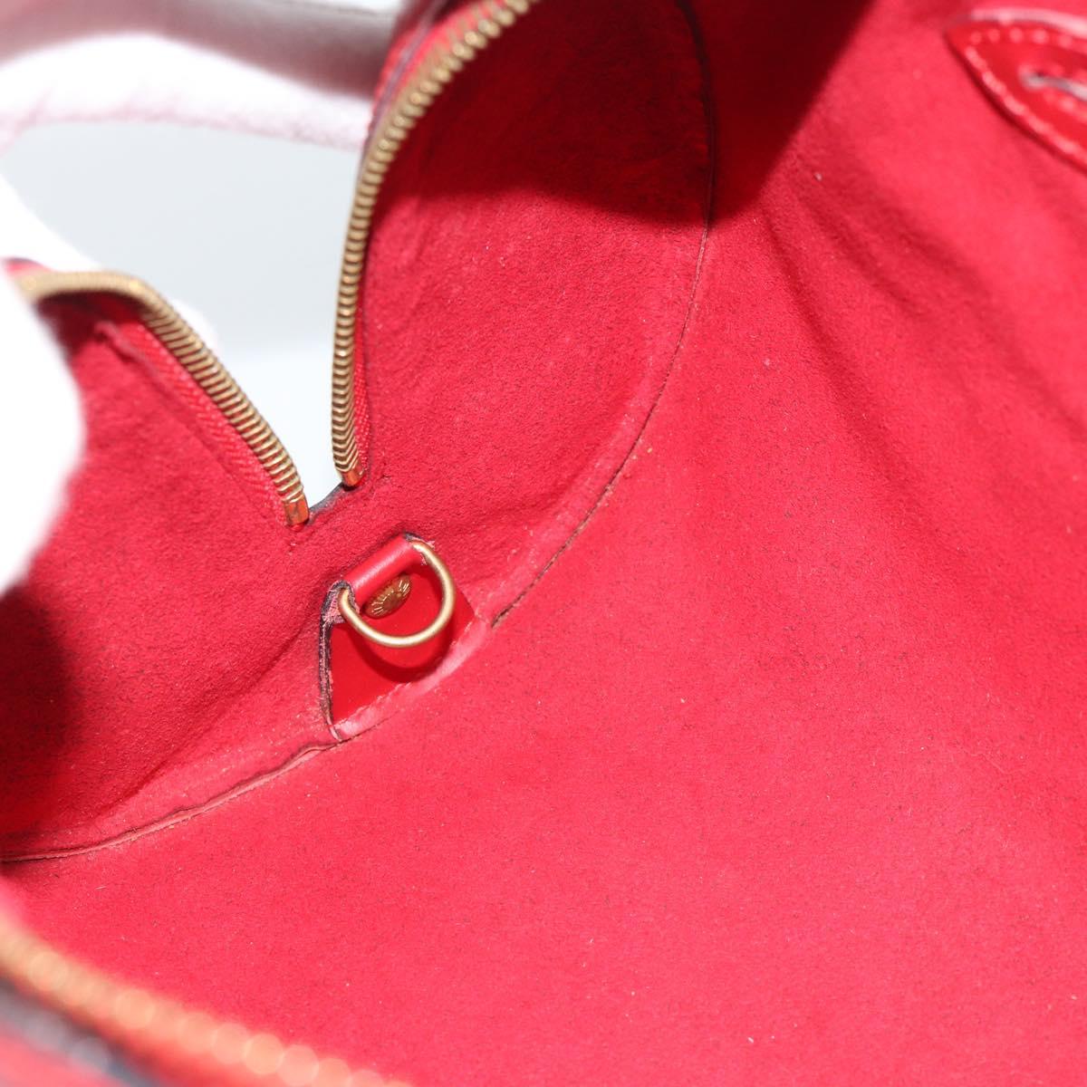 LOUIS VUITTON Epi Soufflot Hand Bag Red M52227 LV Auth mr2144A