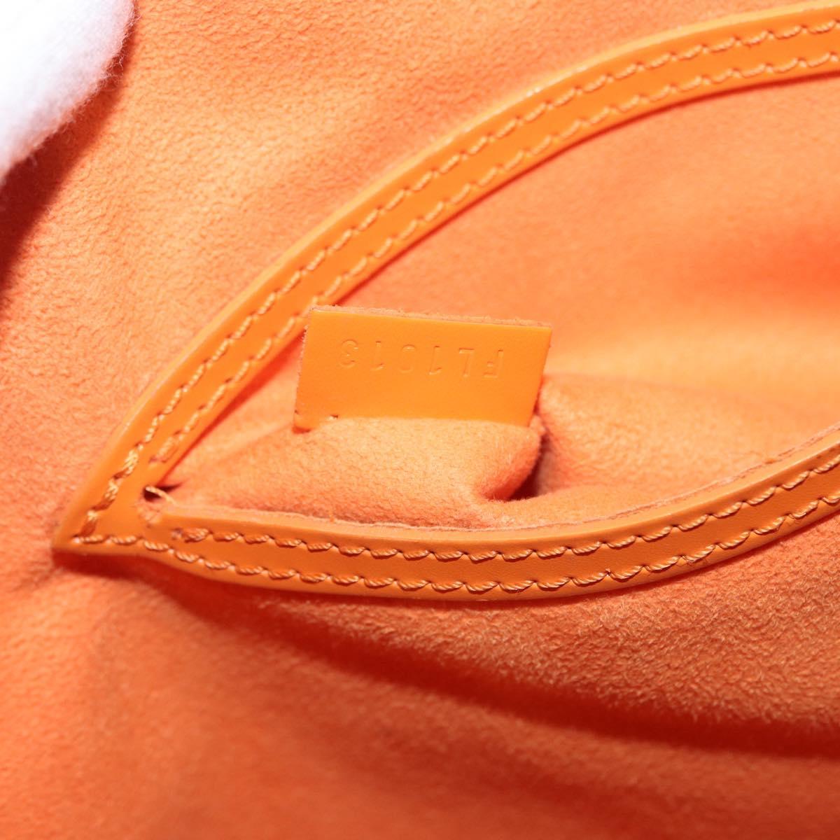 LOUIS VUITTON Epi Alma Hand Bag Orange Mandarin M5214H LV Auth mr2163