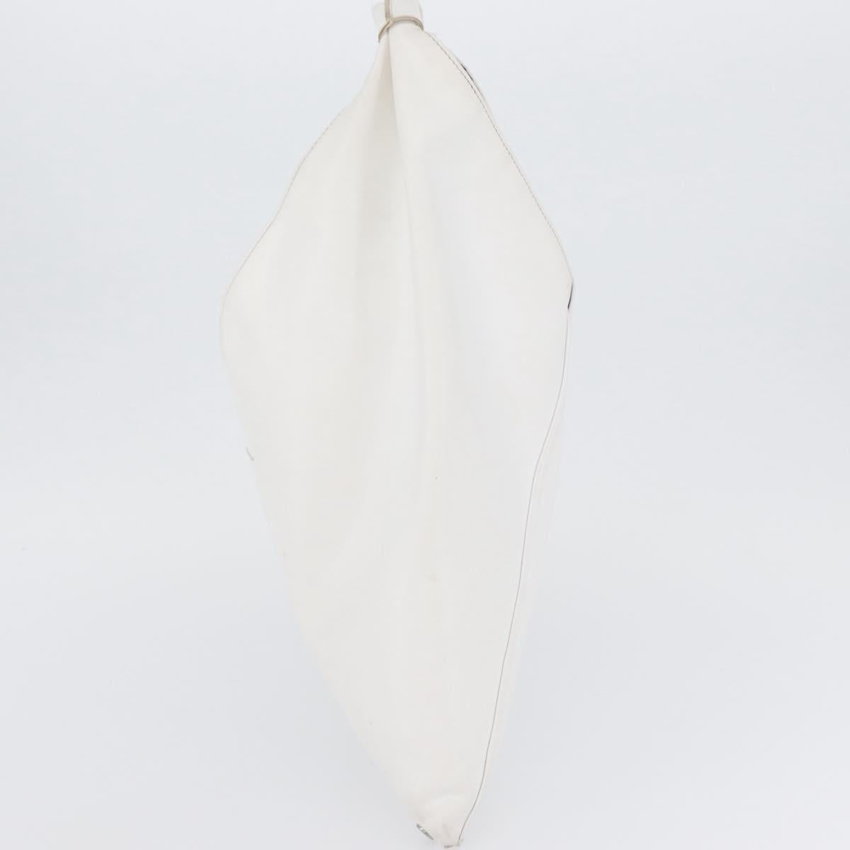 Maison Margiela Hand Bag Leather White Auth mr2179