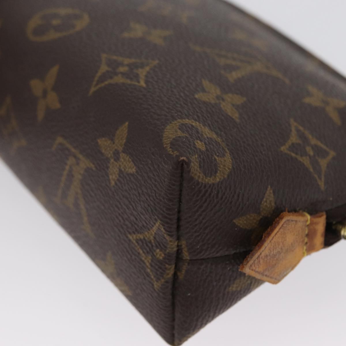 LOUIS VUITTON Monogram Pochette Cosmetic PM Pouch M43998 LV Auth mr2191