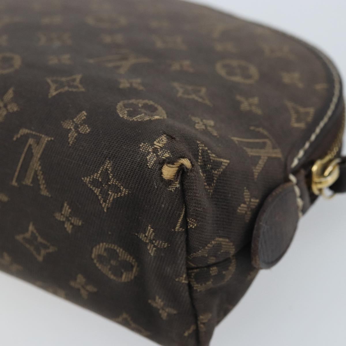 LOUIS VUITTON Monogram Idylle Pochette Pouch Brown M40375 LV Auth mr2216