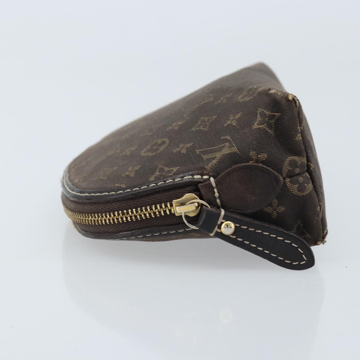 LOUIS VUITTON Monogram Idylle Pochette Pouch Brown M40375 LV Auth mr2216