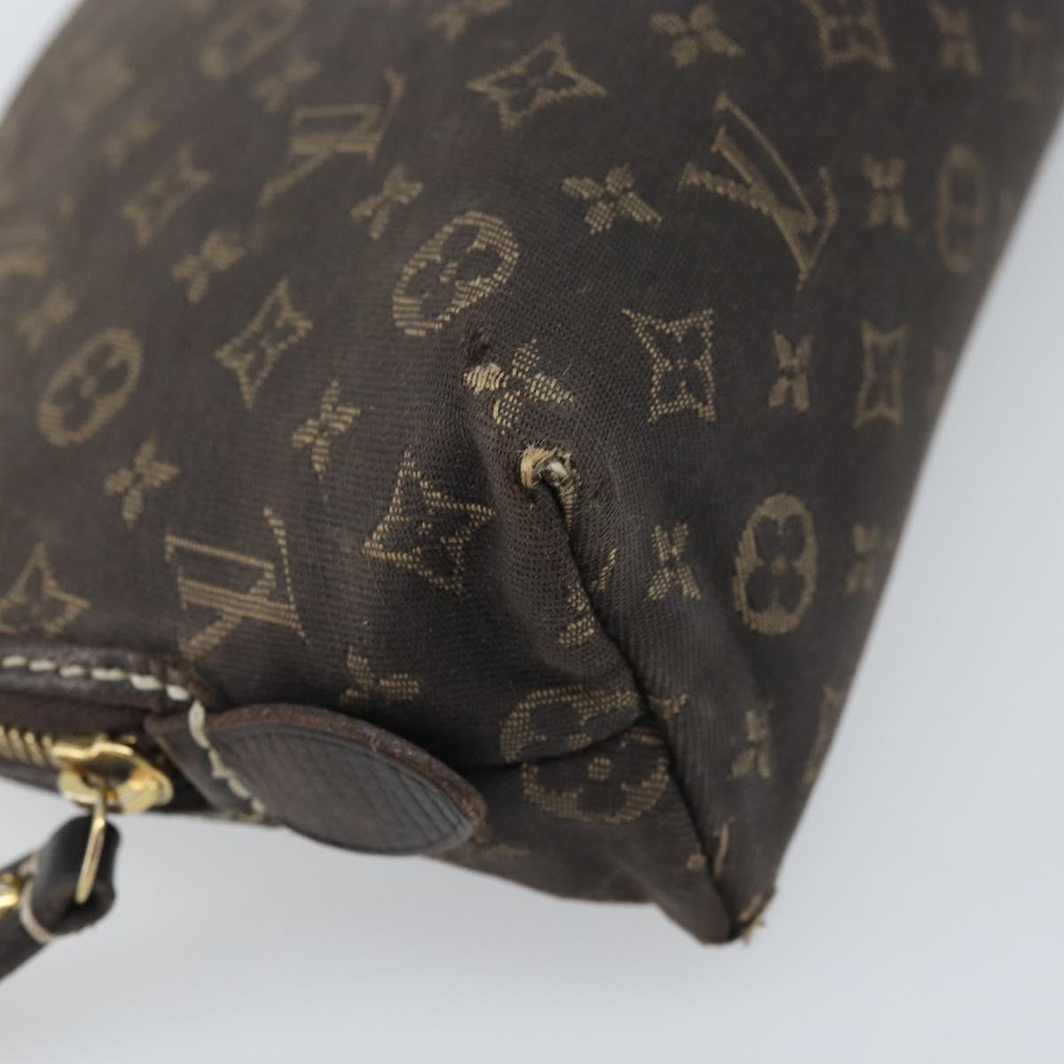 LOUIS VUITTON Monogram Idylle Pochette Pouch Brown M40375 LV Auth mr2216