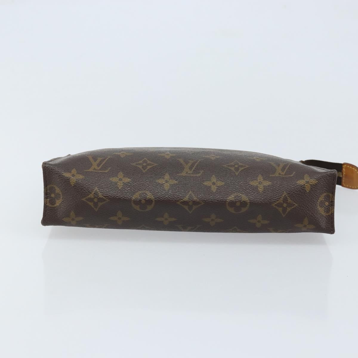 LOUIS VUITTON Monogram Poche Toilette 26 Pouch M47542 LV Auth mr2218
