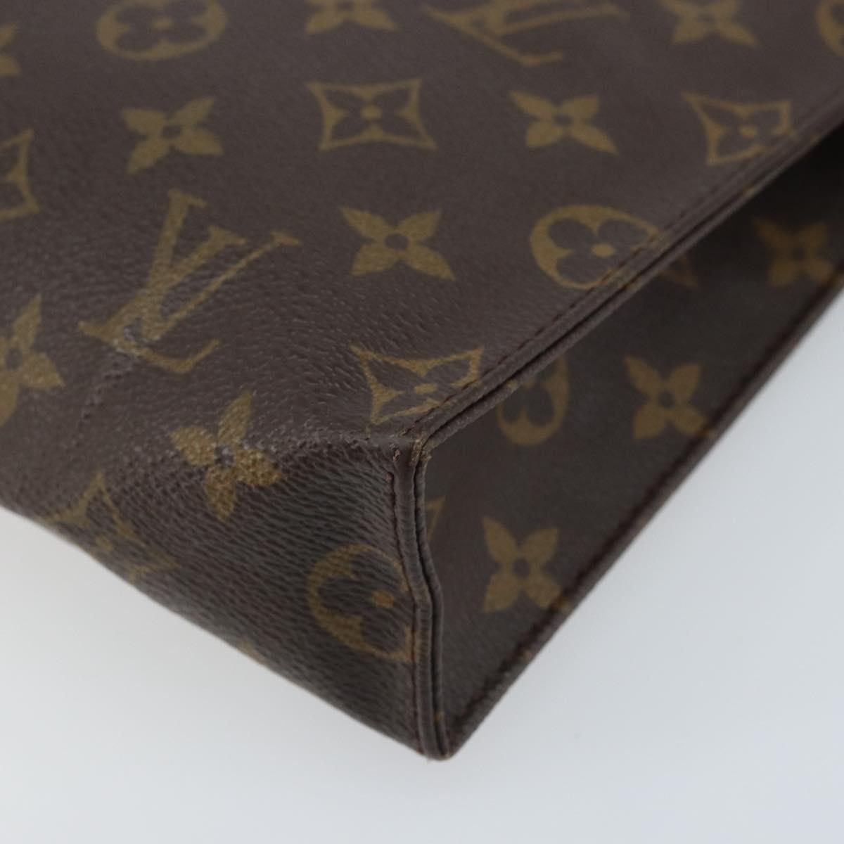 LOUIS VUITTON Monogram Poche Toilette 26 Pouch M47542 LV Auth mr2218