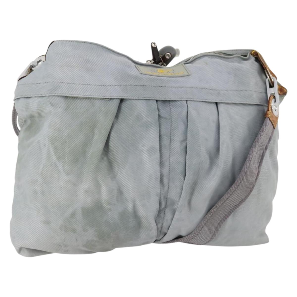LOUIS VUITTON LV Cup Tauranga Shoulder Bag Nylon Gray M80515 LV Auth mr2239