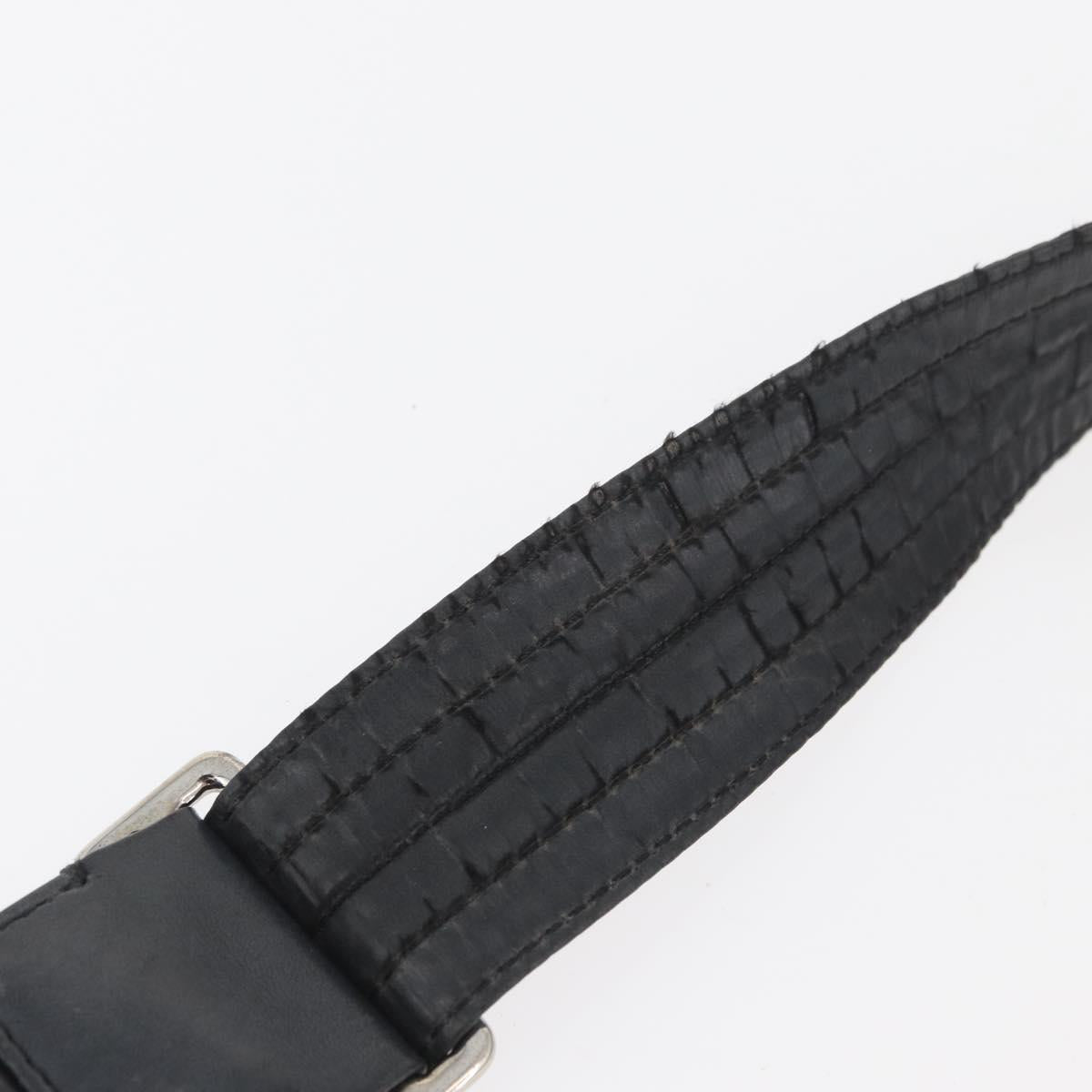 CHANEL Cococoon Shoulder Bag Nylon Black CC Auth mr2250V