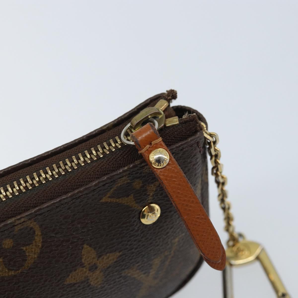 LOUIS VUITTON Monogram Label Collection Trousse Cre Pouch M63800 LV Auth mr2261