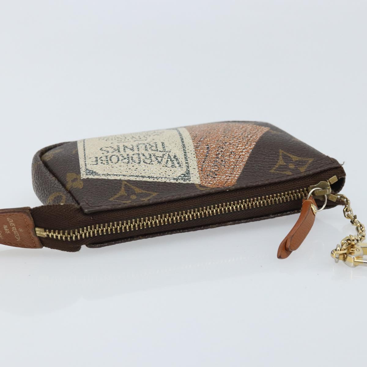 LOUIS VUITTON Monogram Label Collection Trousse Cre Pouch M63800 LV Auth mr2261